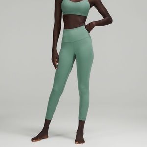 Lululemon Align 25” Tidewater Teal Size 6